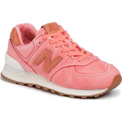 Sneakersy NEW BALANCE - WL574WTR Różowy. Różowe półbuty damskie New Balance, ze skóry ekologicznej. W wyprzedaży za 319,00 zł.