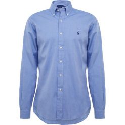 Polo Ralph Lauren NATURAL SLIM FIT Koszula blue end. Niebieskie koszule męskie slim Polo Ralph Lauren, xxl, bez wzorów, z bawełny, polo, bez rękawów. Za 419,00 zł.
