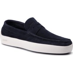 Mokasyny JOOP! - Zenon 4140004416 Dark Blue 402. Niebieskie mokasyny męskie JOOP!, ze skóry. Za 659,00 zł.