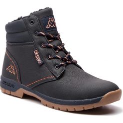 Trapery KAPPA - Cammy Fur T 260637T Navy/Orange 6744. Niebieskie trapery damskie Kappa, z materiału. Za 159,00 zł.