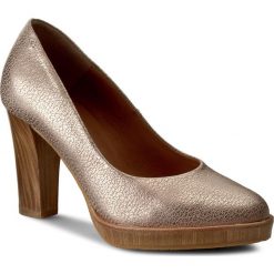 Półbuty ZINDA - 2933-M Taupe. Żółte półbuty damskie Zinda, bez wzorów, ze skóry, bez obcasa, na obcasie, bez zapięcia. W wyprzedaży za 319,00 zł.