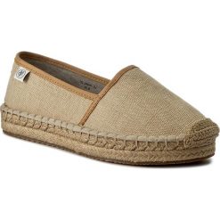 Espadryle MARC O'POLO - 703 13963801 614 Powder 135. Brązowe espadryle damskie marki Marc O'Polo, z materiału, na płaskiej podeszwie. W wyprzedaży za 219,00 zł.