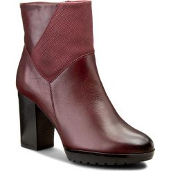 Botki ANN MEX - 7664 14B+14K Bordo. Czarne buty zimowe damskie marki Ann Mex, ze skóry. W wyprzedaży za 259,00 zł.