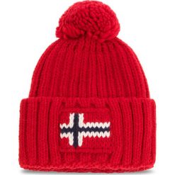 Czapka NAPAPIJRI - Semiury 1 N0YGSE Pop Red R41. Czerwone czapki męskie Napapijri, z materiału. Za 189,00 zł.