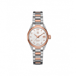 ZEGAREK TAG HEUER CARRERA WAR2452.BD0777. Szare zegarki damskie TAG HEUER, złote. Za 19440,00 zł.
