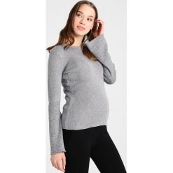 Swetry klasyczne damskie: Topshop Maternity FLUTE SLEEVE Sweter navy/grey