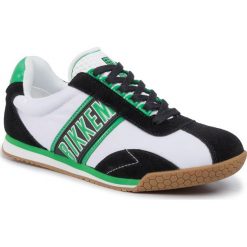 Sneakersy BIKKEMBERGS - Enea B4BKM0087 White/Black/Green. Białe sneakersy męskie Bikkembergs, bez zapięcia. W wyprzedaży za 369,00 zł.