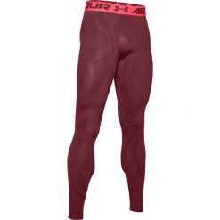 Under Armour HeatGear® Armour 2.0 Legginsy Czerwony. Czerwone spodnie męskie Under Armour, s, bez wzorów, z elastanu. Za 206,95 zł.