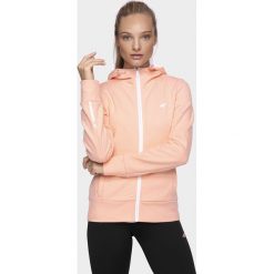 Bluza damska BLD213 - łososiowy. Różowe bluzy damskie m, z dzianiny. W wyprzedaży za 79,99 zł.