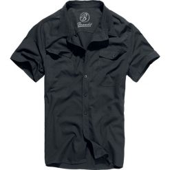 Brandit Roadstar Workershirt czarny. Czarne koszule męskie marki Brandit, xl, z bawełny, z krótkim rękawem. Za 144,90 zł.