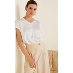Mango - Top Chemawin. Szare topy damskie Mango, l, z dzianiny. Za 69,90 zł.