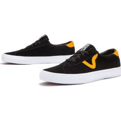 VANS SPORT > VN0A4BU6XW21. Trampki męskie Vans, bez wzorów, ze skóry, sportowe, bez zapięcia. W wyprzedaży za 279,99 zł.