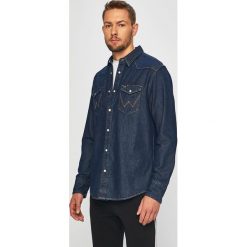 Wrangler - Koszula. Niebieskie koszule męskie Wrangler, s, z bawełny, klasyczne. W wyprzedaży za 199,90 zł.