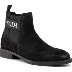 Sztyblety SCOTCH & SODA - Picaro 19853039 Black S00. Czarne kozaki damskie Scotch & Soda, na imprezę, ze skóry, bez obcasa, na obcasie, bez zapięcia. W wyprzedaży za 409,00 zł.