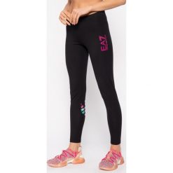 Legginsy EA7 Emporio Armani 3HTP68 TJ01Z 1200. Czarne spodnie damskie EA7 Emporio Armani, m, bez wzorów, z elastanu. W wyprzedaży za 239,00 zł.