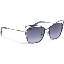 Okulary przeciwsłoneczne FURLA - Fenice 919690 D 144F MI0 Corteccia d. Niebieskie okulary przeciwsłoneczne damskie Furla. W wyprzedaży za 529,00 zł.
