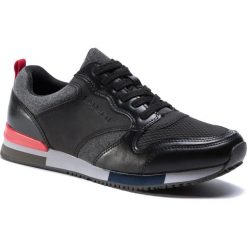 Sneakersy LANETTI - MF19023-2 Black. Czarne sneakersy męskie Lanetti, bez zapięcia. Za 119,99 zł.