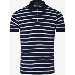 Polo Ralph Lauren - Męska koszulka polo – Slim fit, niebieski. Niebieskie koszulki męskie m, w paski, z materiału, eleganckie. Za 479,95 zł.