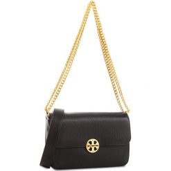 Torebka TORY BURCH - Chelsea Shoulder 48735 Black 001. Czarne torebki klasyczne damskie Tory Burch, bez wzorów, ze skóry, wizytowe, bez dodatków. Za 2099,00 zł.