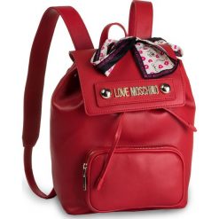 Plecak LOVE MOSCHINO - JC4030PP18LC0500 Rosso. Czerwone plecaki damskie Love Moschino, bez wzorów, ze skóry ekologicznej. Za 899,00 zł.
