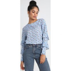 Bluzki asymetryczne: NORR VERONICA Bluzka light blue