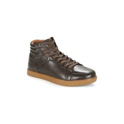 Buty Skechers VOLDEN. Pomarańczowe trampki męskie Skechers, bez wzorów, bez zapięcia. Za 244,30 zł.