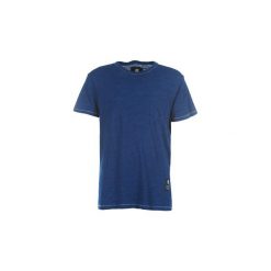 T-shirty z krótkim rękawem G-Star Raw RINEP POCKET R T S/S. Niebieskie t-shirty męskie G-Star RAW, s, bez wzorów, retro, bez kołnierzyka, krótkie. Za 164,30 zł.