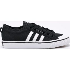 Adidas Originals - Buty Nizza. Czarne buty sportowe damskie adidas Originals, bez wzorów, z materiału, sportowe. W wyprzedaży za 219,90 zł.