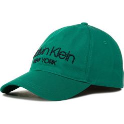 Czapka z daszkiem CALVIN KLEIN - Ck Ny Bb Cap K50K505440 LLY. Zielone czapki męskie Calvin Klein, bez wzorów, z bawełny. Za 159,00 zł.