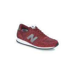 Buty New Balance U420. Fioletowe trampki męskie New Balance, bez wzorów, bez zapięcia. Za 279,30 zł.
