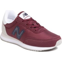 Sneakersy NEW BALANCE - YC720NBP Bordowy. Czerwone trampki chłopięce New Balance, bez wzorów, ze skóry ekologicznej, na sznurówki. Za 229,00 zł.