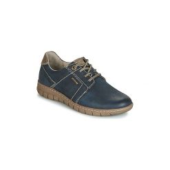 Derby Josef Seibel STEFFI 59. Niebieskie półbuty damskie Josef Seibel, bez wzorów, bez obcasa, bez zapięcia. Za 399,00 zł.