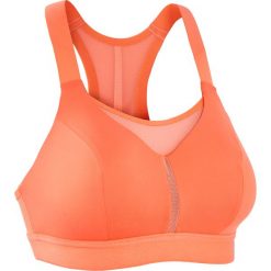 Stanik Do Biegania Comfort Pomarańczowy. Różowe biustonosze sportowe damskie KALENJI, s, bez wzorów, z elastanu, do biegania. Za 69,99 zł.
