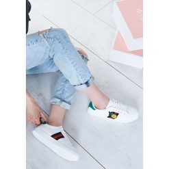 Buty sportowe damskie: Białe Buty Sportowe Pineapple Juice