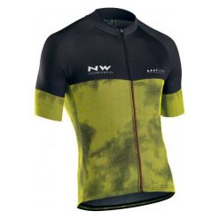 Northwave Męska Koszulka Rowerowa blade3 Jrs S/S Yellow Fluo/Black M. Czarne odzież rowerowa męska Northwave, m. Za 299,00 zł.