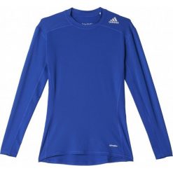 Adidas Koszulka męska Techfit Base Long Sleeve niebieska r. L (AJ5019). Niebieskie koszulki sportowe męskie marki Adidas, m, techfit (adidas). Za 79,00 zł.