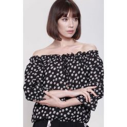 Bluzki damskie: Czarna Bluzka Parisian
