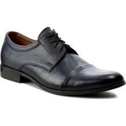 Półbuty SERGIO BARDI - Acilio FS127248517TM 113. Niebieskie buty wizytowe męskie marki Sergio Bardi, ze skóry, na sznurówki. W wyprzedaży za 179,00 zł.