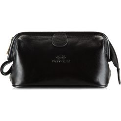 Kosmetyczka 21-3-004-1. Czarne kosmetyczki damskie Wittchen, bez wzorów, eleganckie. Za 399,00 zł.