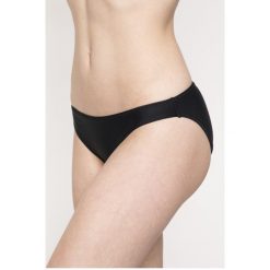 Calvin Klein Jeans - Figi kąpielowe. Zielone stroje kąpielowe damskie Calvin Klein Jeans, s, bez wzorów, z elastanu. W wyprzedaży za 69,90 zł.