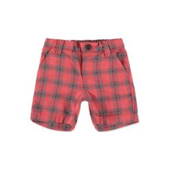 ESPRIT Boys Szorty. Różowe spodenki chłopięce marki Esprit, w paski, z bawełny. Za 69,00 zł.