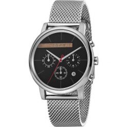 Esprit Vision Black Mesh ES1G040M0045. Czarne zegarki męskie Esprit. W wyprzedaży za 446,00 zł.