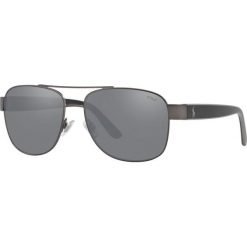 Polo Ralph Lauren - Okulary 0PH3122. Czarne okulary przeciwsłoneczne męskie Polo Ralph Lauren, z tworzywa sztucznego. Za 479,90 zł.