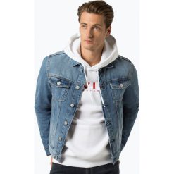 Review - Męska kurtka jeansowa, niebieski. Niebieskie kurtki męskie bomber Review, m, z jeansu. Za 149,95 zł.