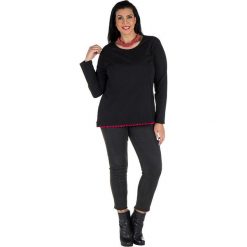 T-shirty damskie: Koszulka w kolorze czarno-czerwonym