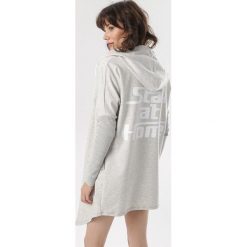 Szara Bluza Calidelia. Szare bluzy damskie Born2be, xl, bez wzorów, bez rękawów, bez kaptura. W wyprzedaży za 74,99 zł.