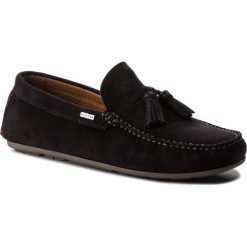 Mokasyny TOMMY HILFIGER - Suede Tassle Loafer FM0FM01904 Midnight 403. Niebieskie mokasyny męskie TOMMY HILFIGER, ze skóry. W wyprzedaży za 349,00 zł.