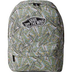 Vans Realm Backpack VN-0NZ0H5P. Zielone plecaki damskie Vans, bez wzorów, z poliesteru. W wyprzedaży za 129,99 zł.