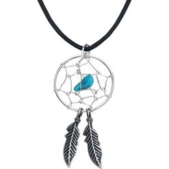 Naszyjniki damskie: etNox Magic and Mystic Dreamcatcher Naszyjnik srebrny