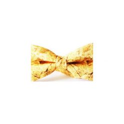 Mucha Nachos. Pomarańczowe muszki męskie Edyta kleist, na randkę, w paski, z bawełny, eleganckie. Za 99,00 zł.